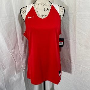 Nike Team Woman's Dri-Fit Red Game Jersey Sz M